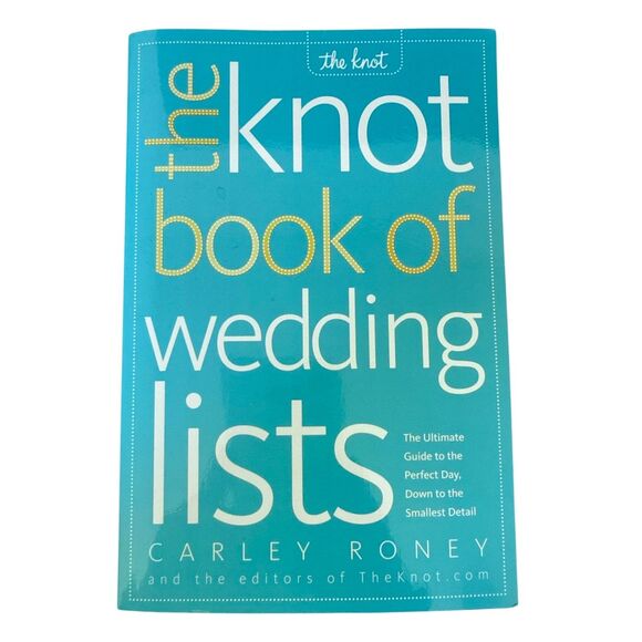 The Knot Book of Wedding Lists: The Ultimate Guide Wedding Planning Books - Picture 1 of 5
